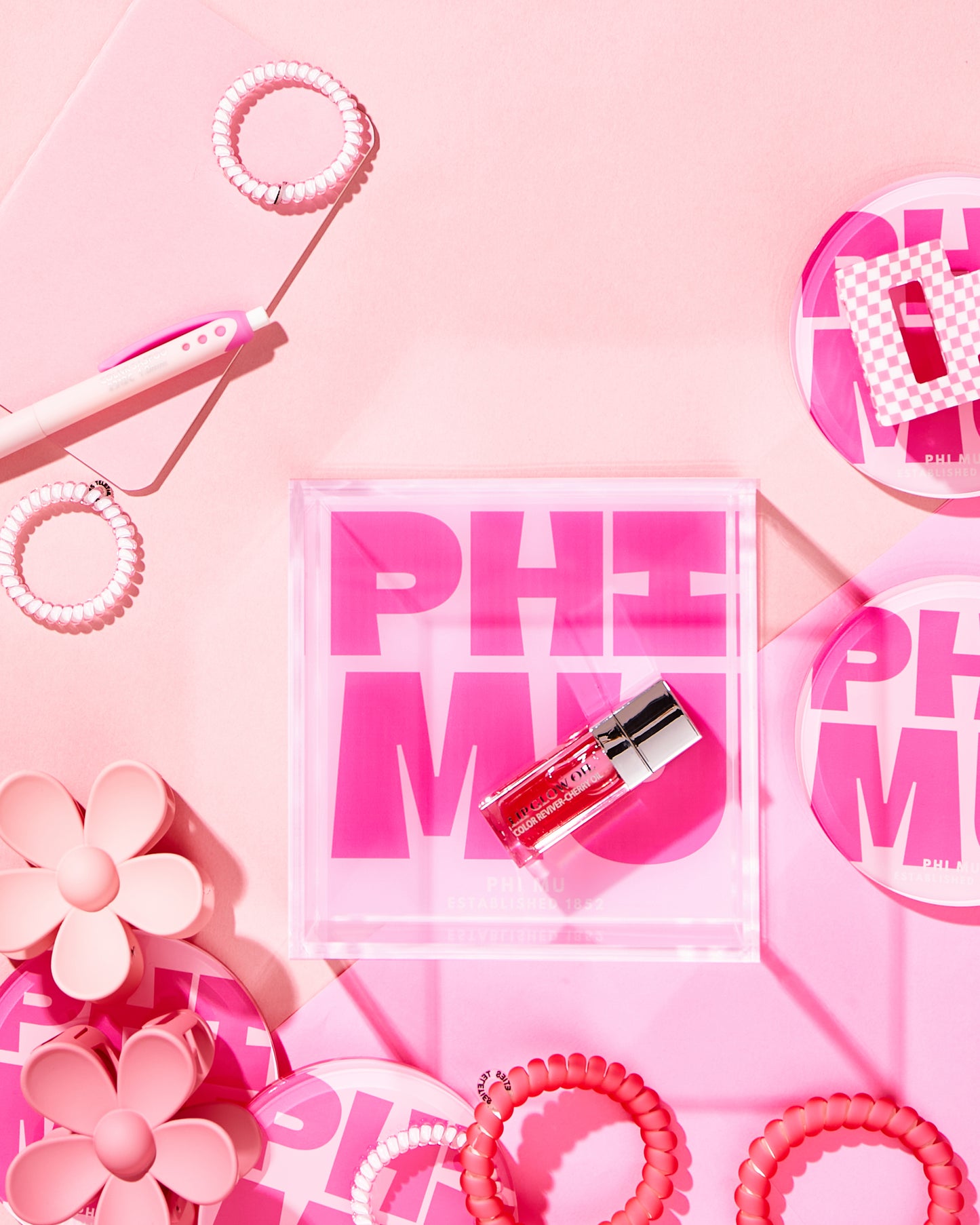 Load image into Gallery viewer, Phi Mu Trinket Tray
