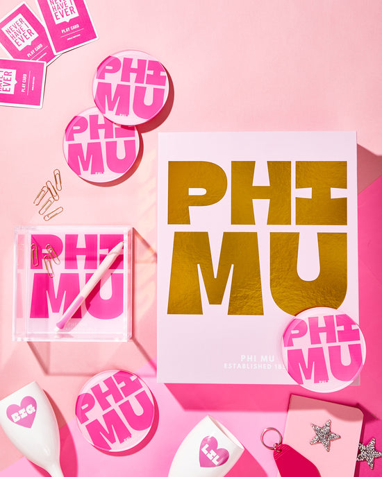 Load image into Gallery viewer, Phi Mu Trinket Tray
