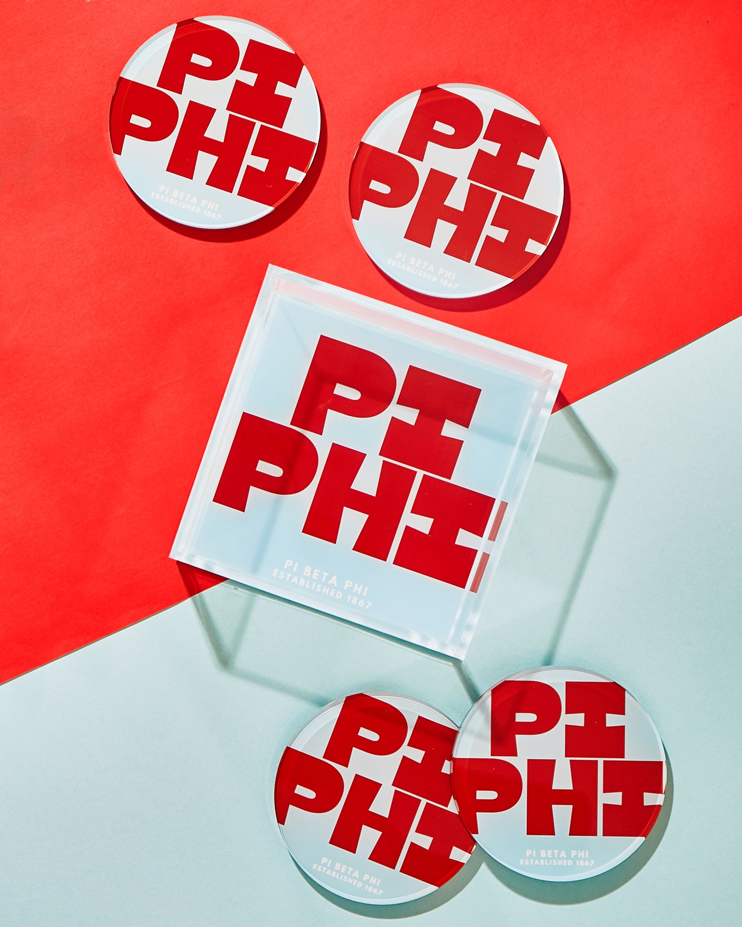 Pi Beta Phi Coasters