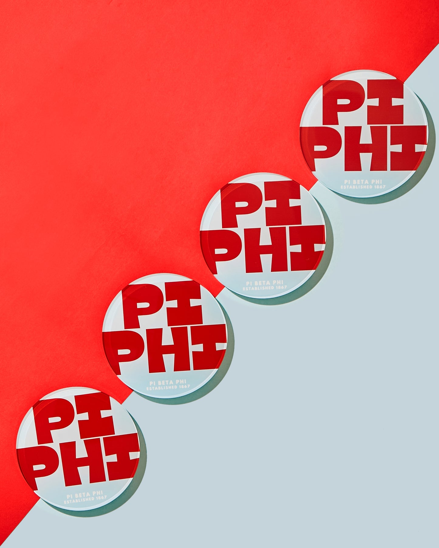 Pi Beta Phi Coasters