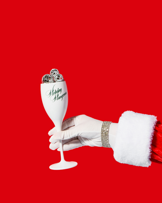 Holiday Hangover Flutes (Set of 2)