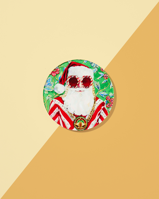 Swanky Santa Coasters