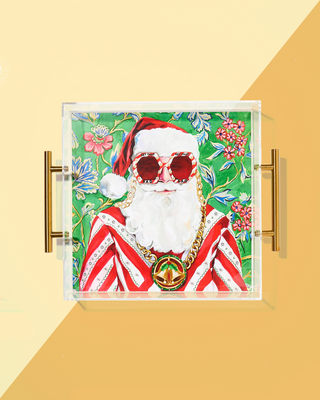 Swanky Santa Large Tray