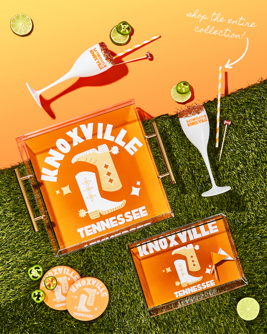 Saturdays In Knoxville Flutes (Set of 2)