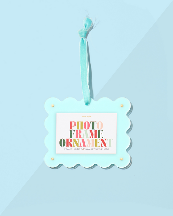 Seafoam Mini Frame Ornament