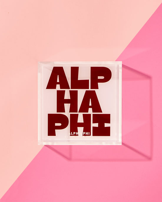 Load image into Gallery viewer, Alpha Phi Trinket Tray
