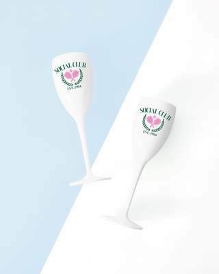 Social Club Flutes (Set of 2)