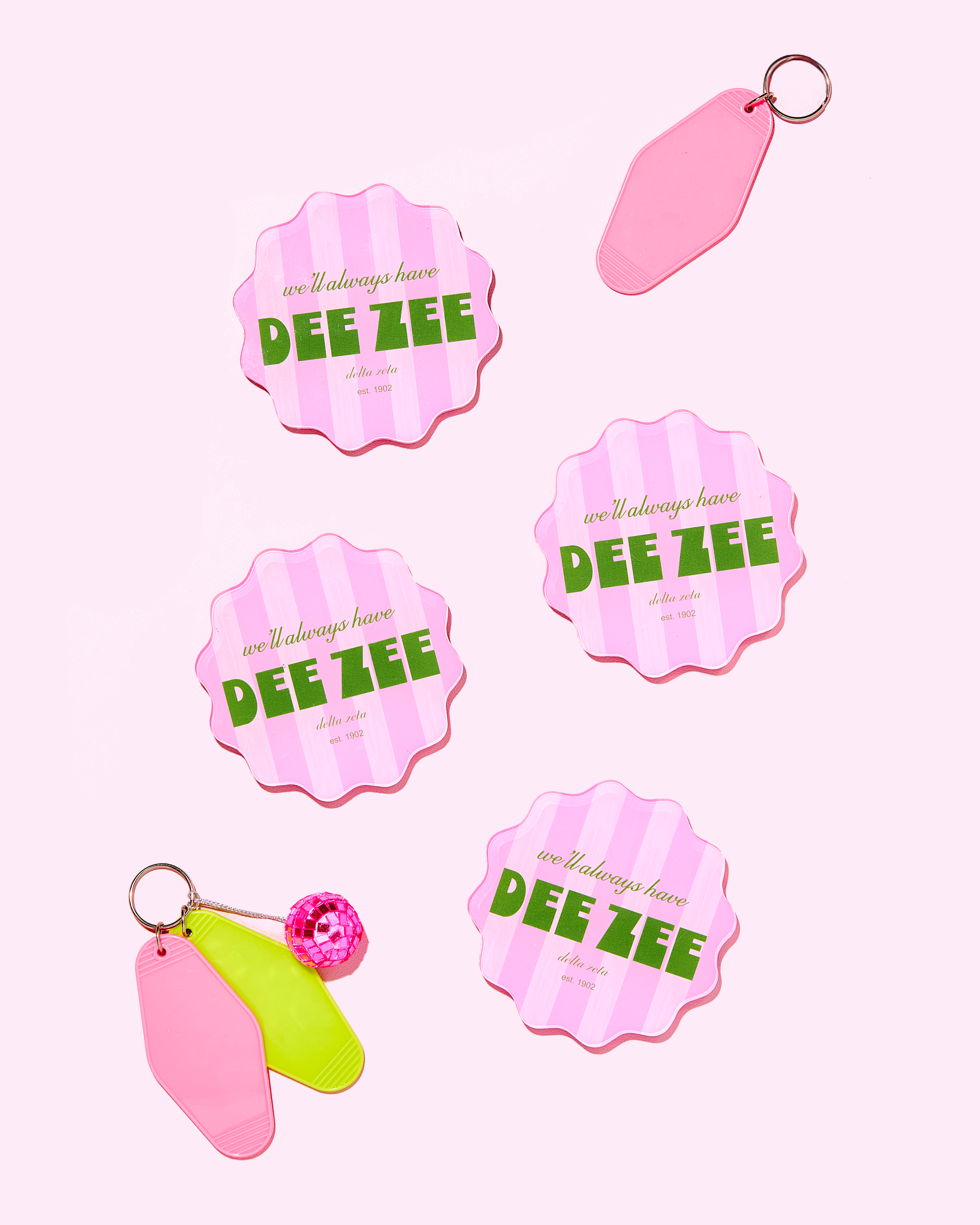Delta Zeta Coasters - Thumbnail 2