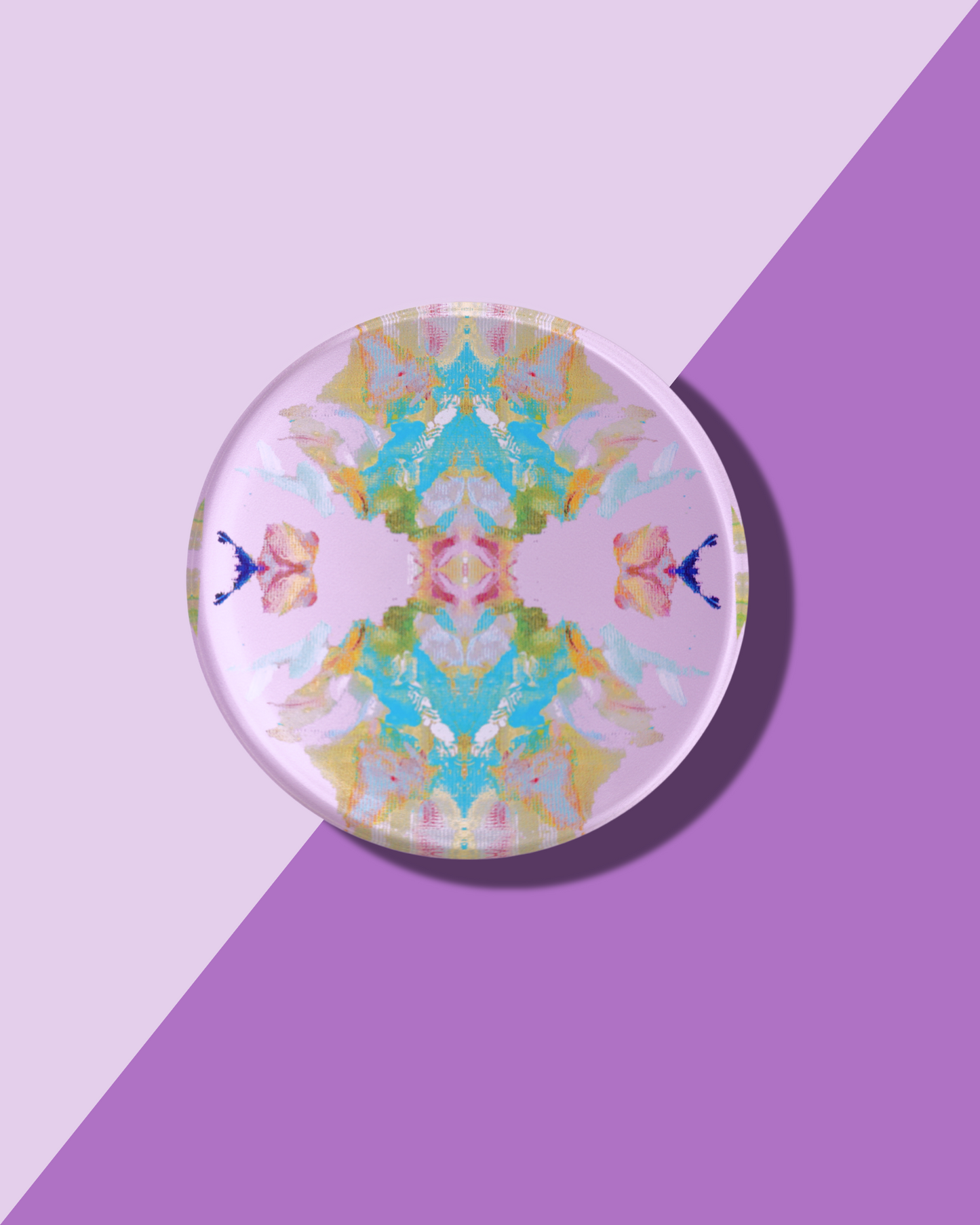 Load image into Gallery viewer, Stained Glass Lavendar | Laura Park x Tart Coasters
