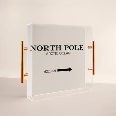 North Pole Large Tray