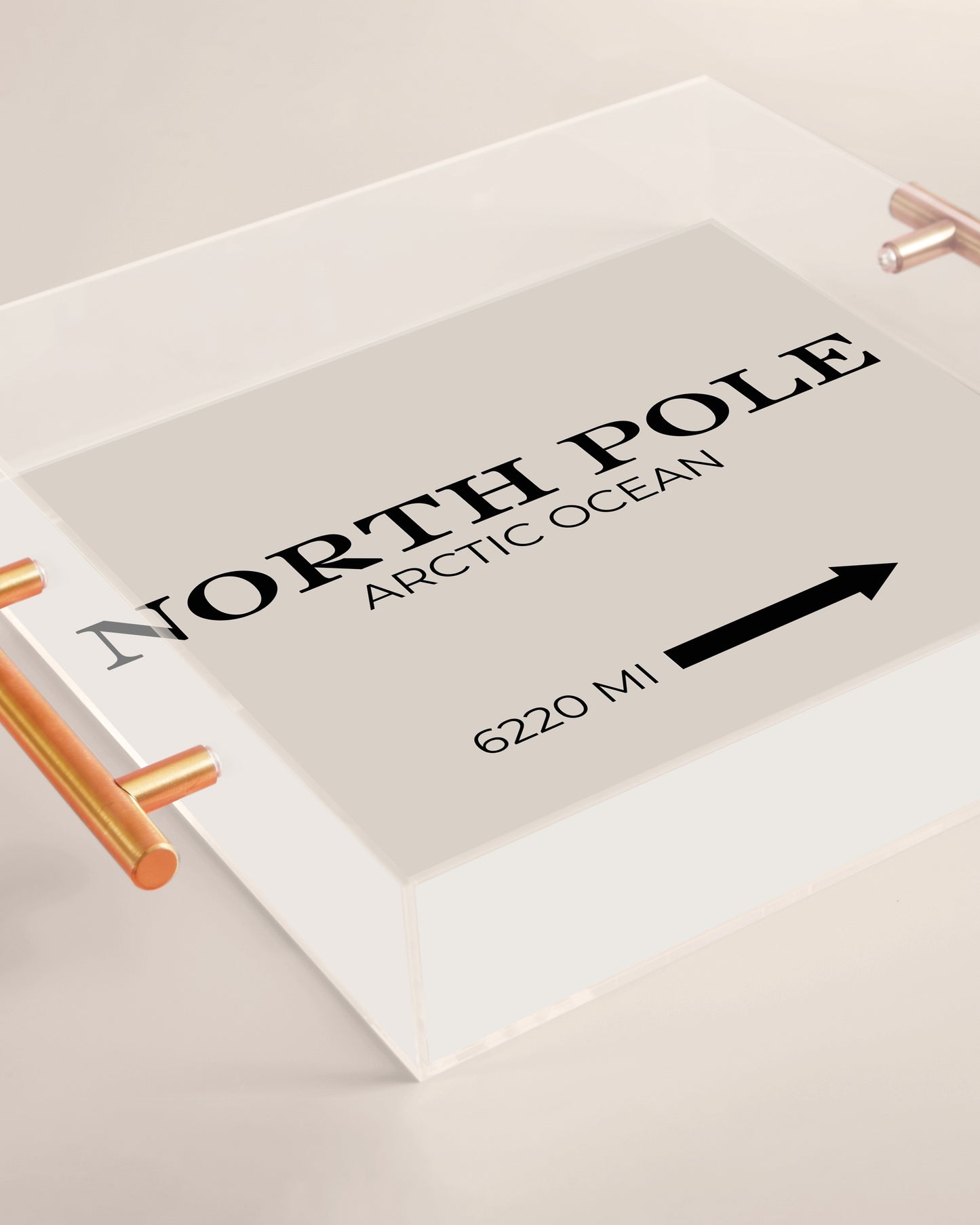 North Pole Large Tray