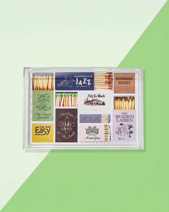 Load image into Gallery viewer, New Orleans Matchbook Small Tray
