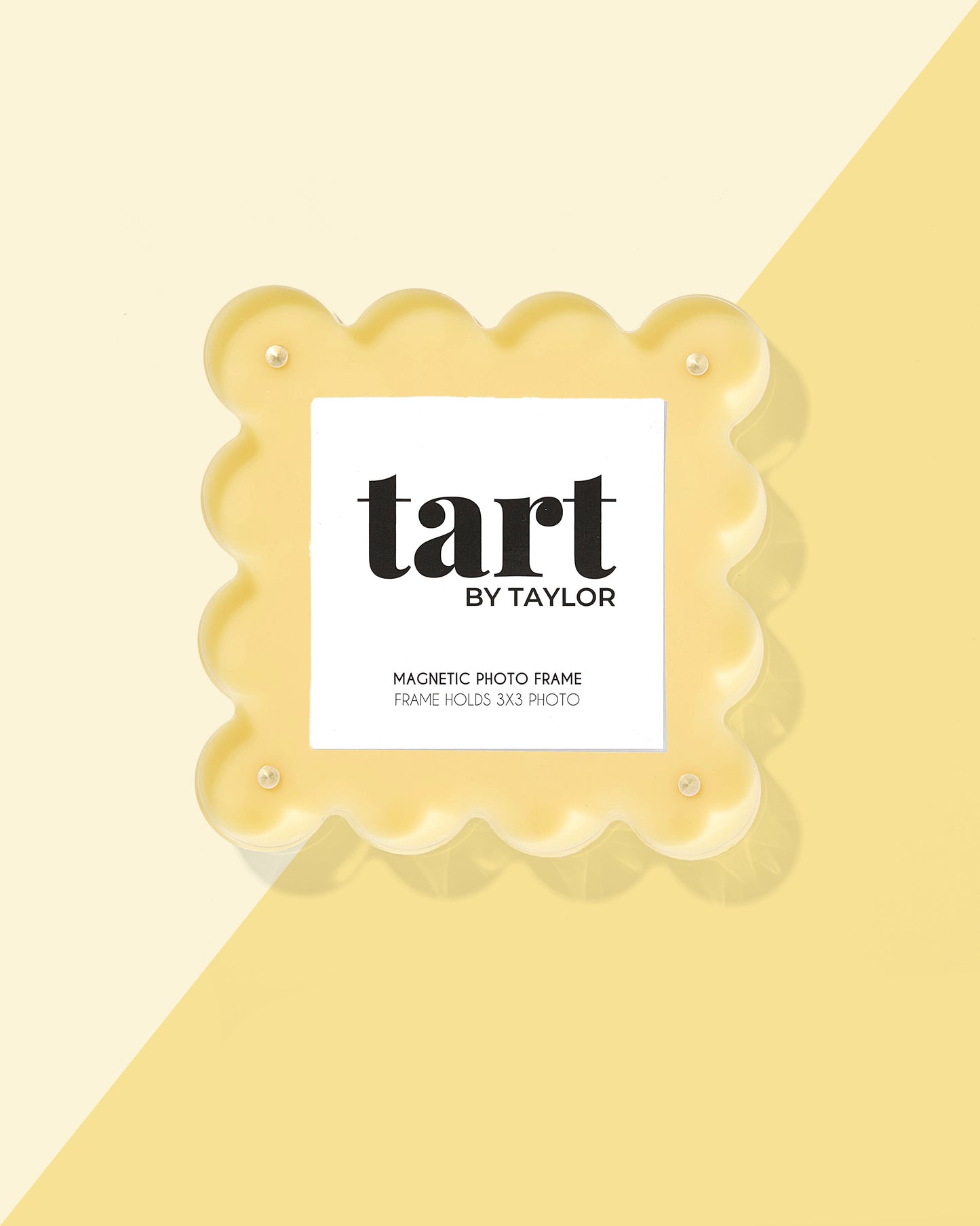 Butter Yellow Mini Acrylic Picture Frame