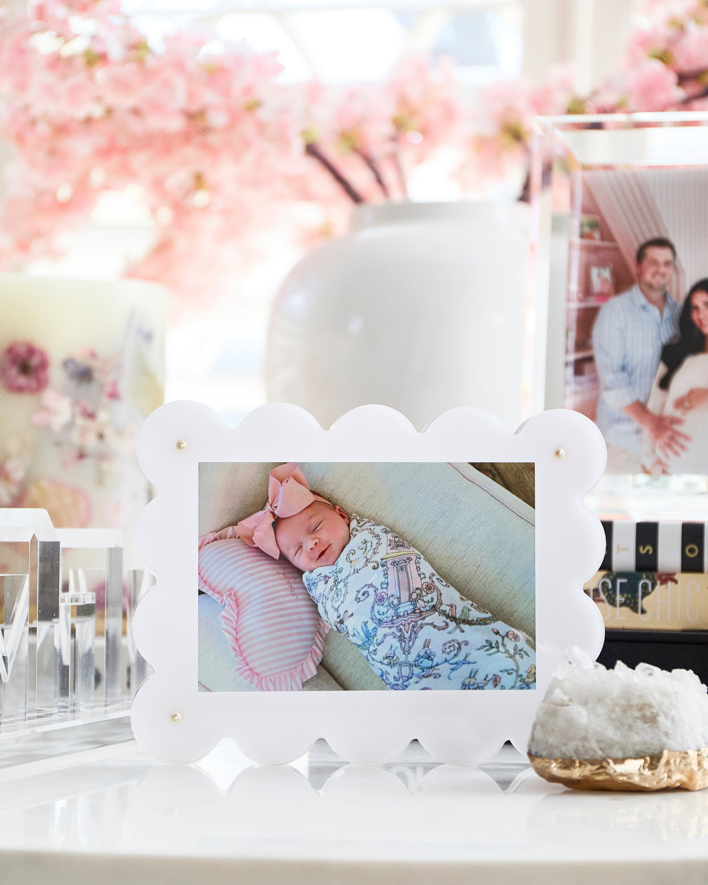 Acrylic Picture Frame | White