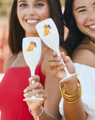 All American Pup Champagne Flutes (Set of 2) - Tart By Taylor