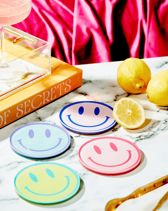 All Smiles | Set of 4 Coasters - Tart By Taylor