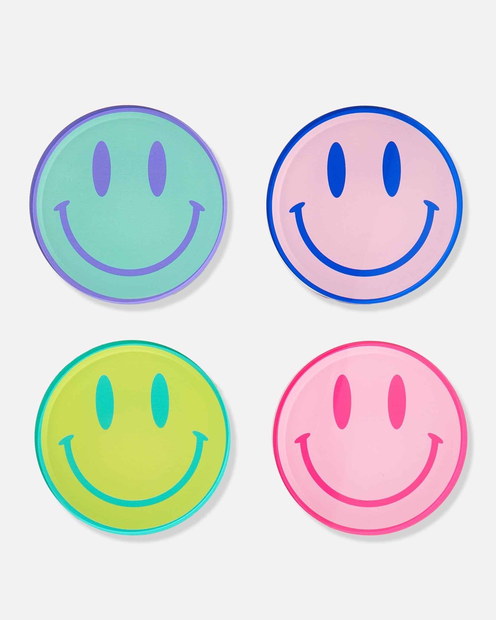 All Smiles Set of 4 Coasters