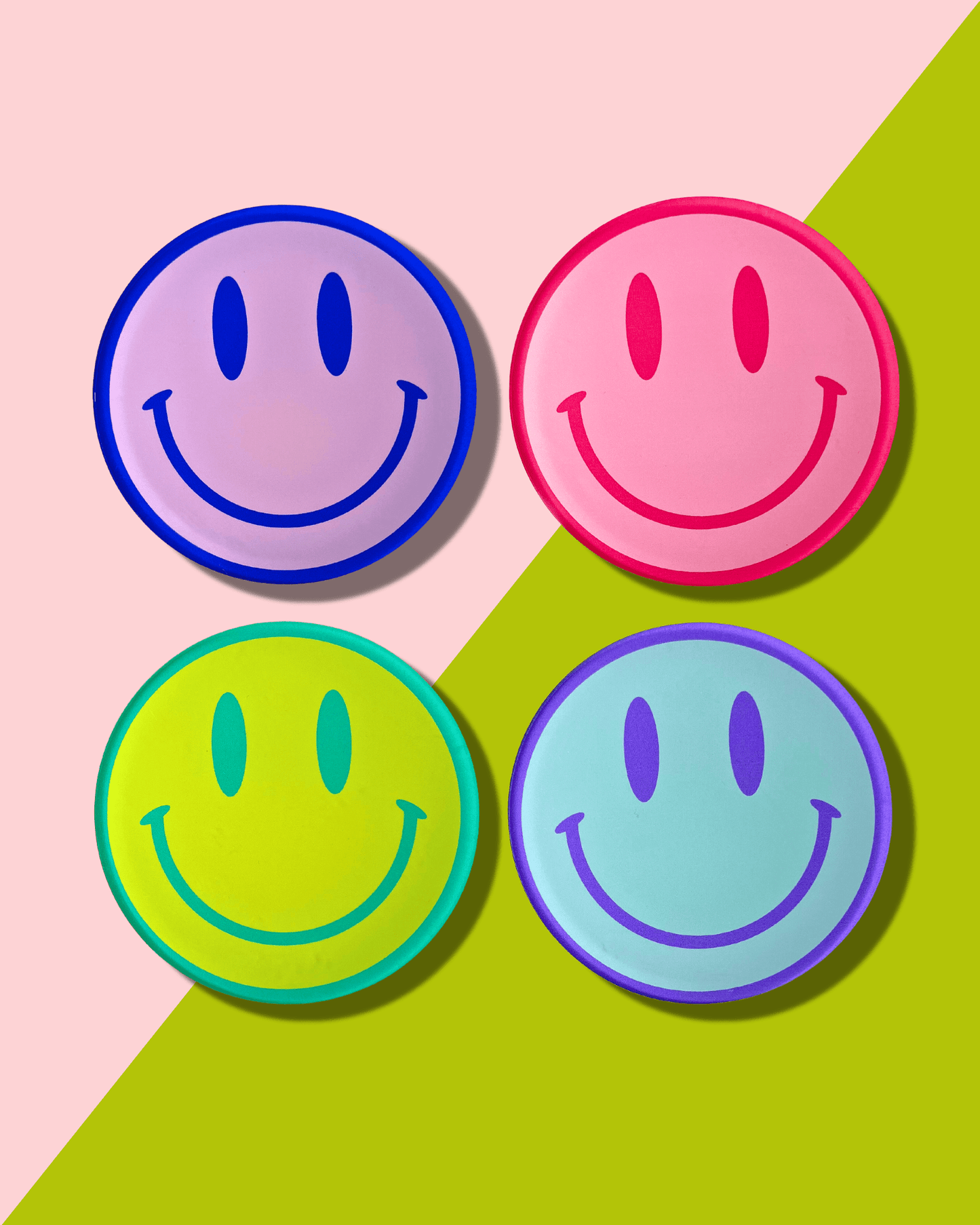 All Smiles | Set of 4 Coasters - Tart By Taylor