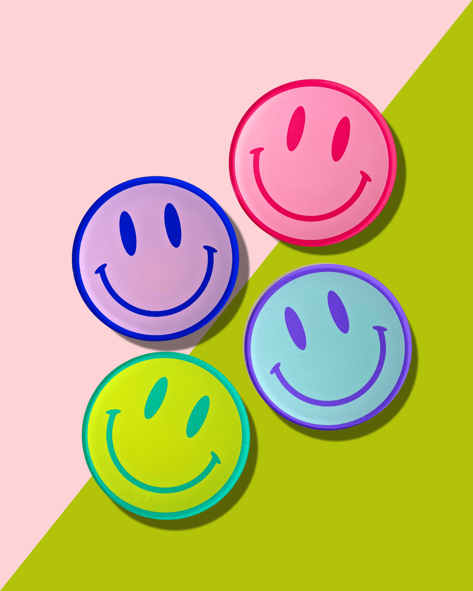 All Smiles Set of 4 Coasters - Thumbnail 2