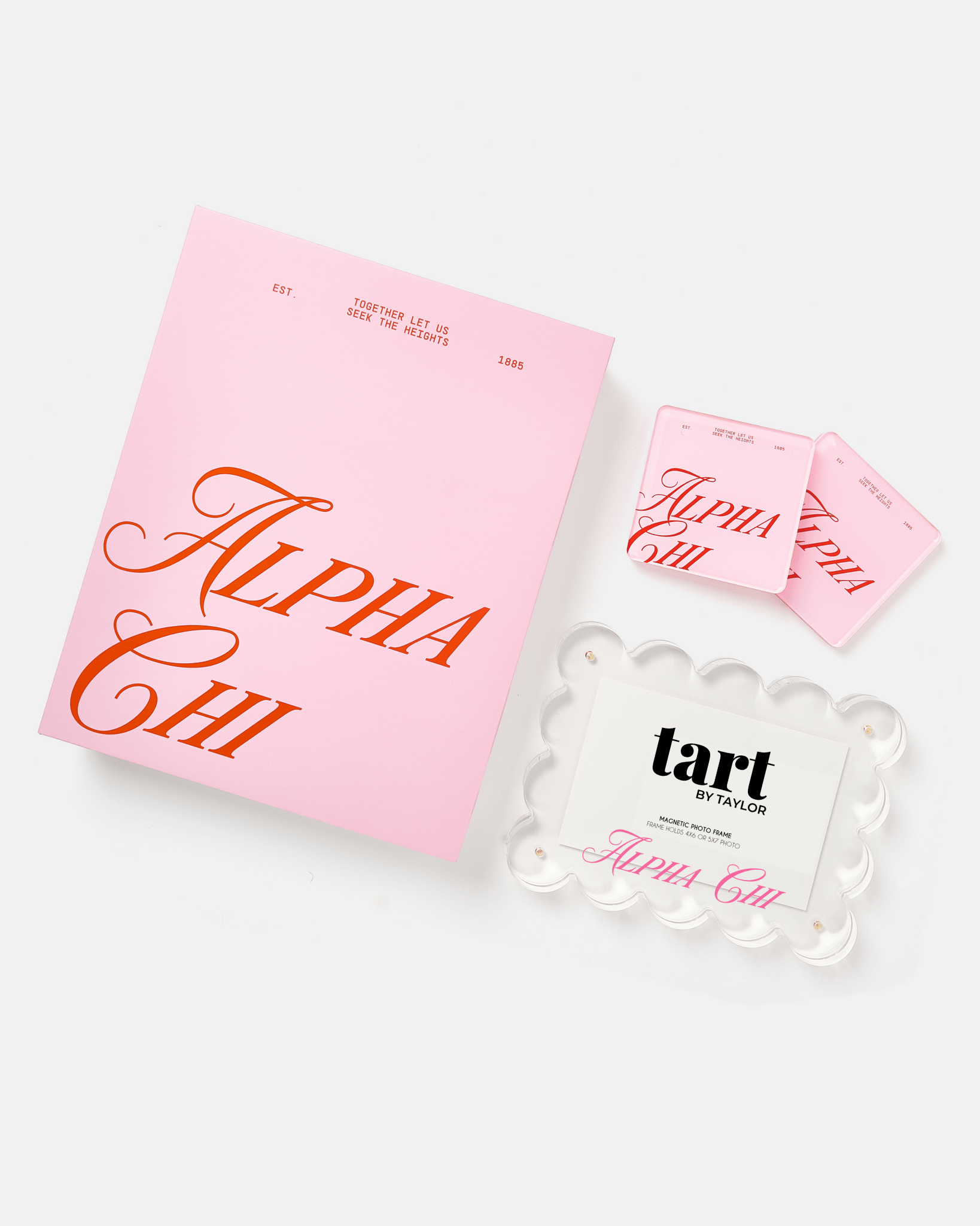 Alpha Chi Omega Coasters - Tart By Taylor