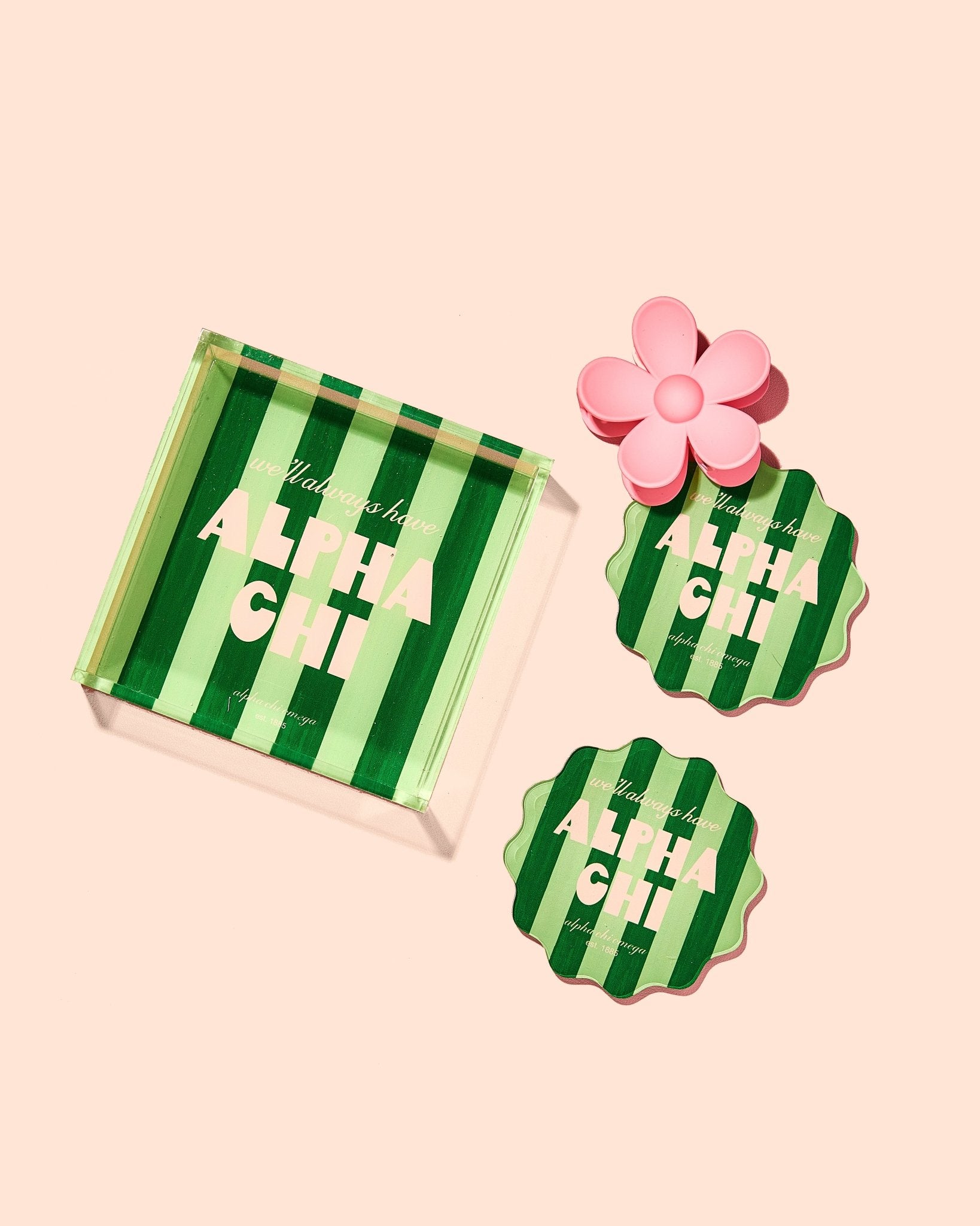Alpha Chi Omega Coasters - Tart By Taylor