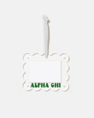 Alpha Chi Omega Frame Ornament - Tart By Taylor