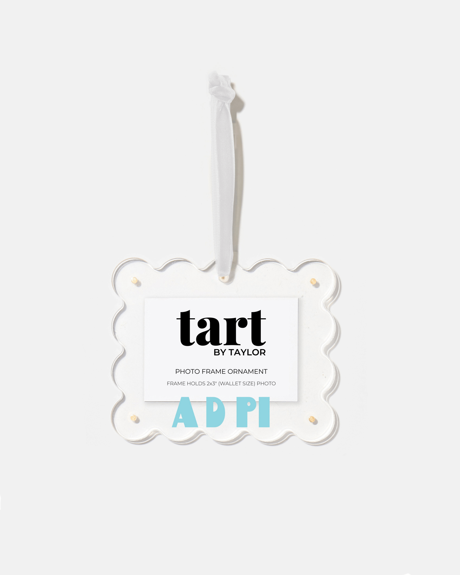 Alpha Delta Pi Frame Ornament - Tart By Taylor
