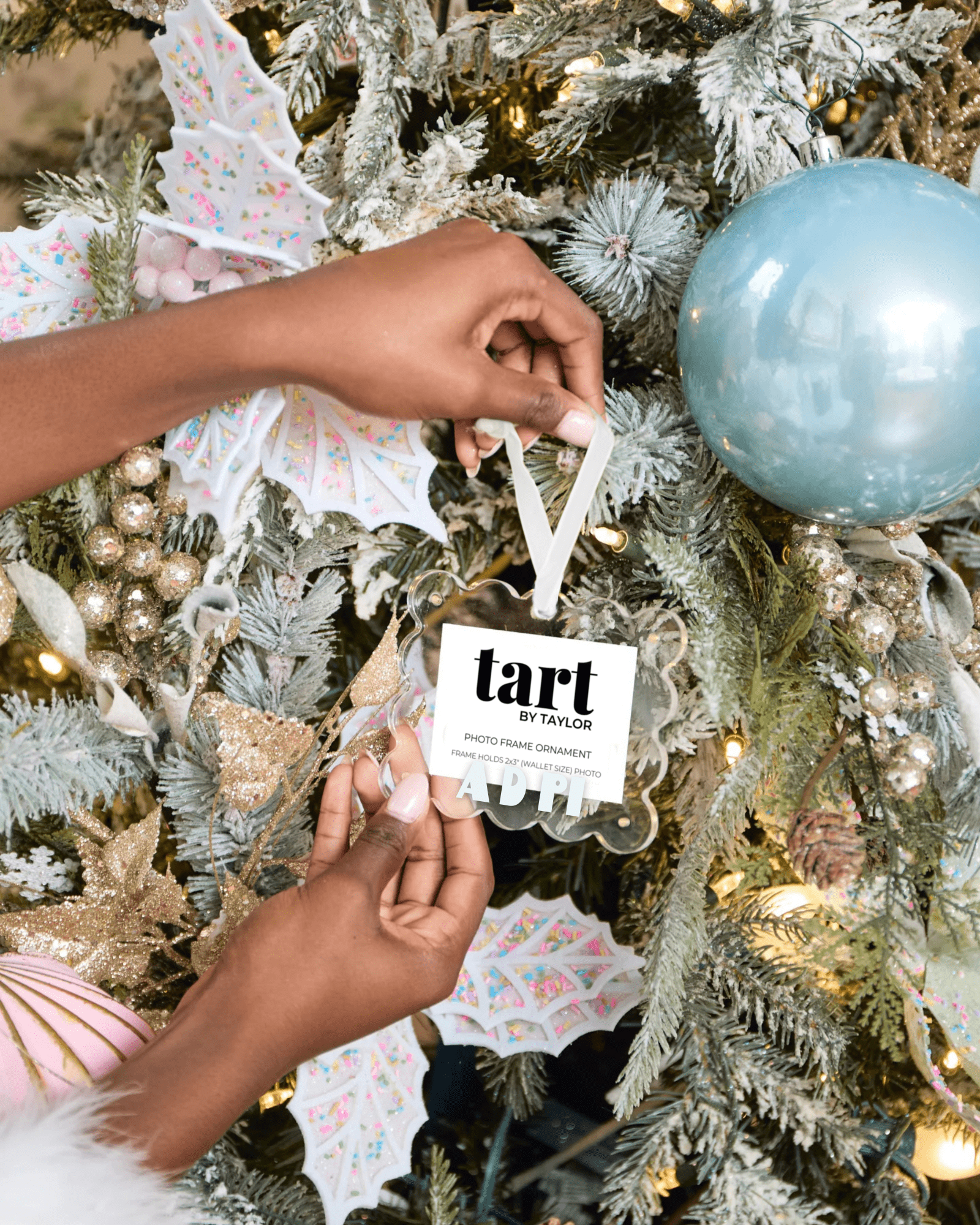 Alpha Delta Pi Frame Ornament - Thumbnail 4