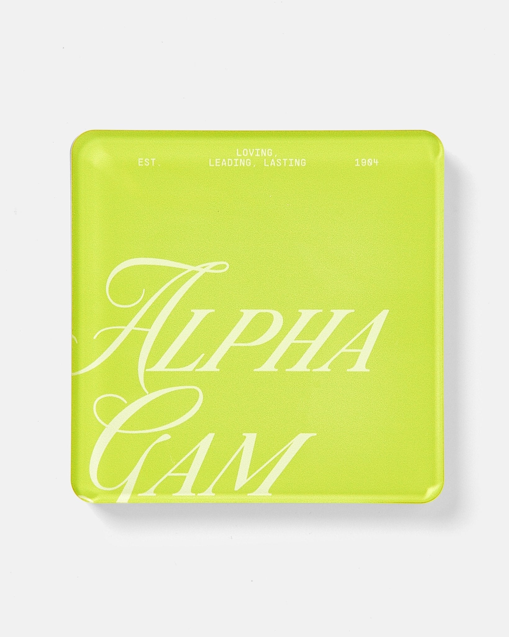 Alpha Gamma Delta Coasters - Tart By Taylor