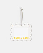 Alpha Gamma Delta Frame Ornament - Tart By Taylor