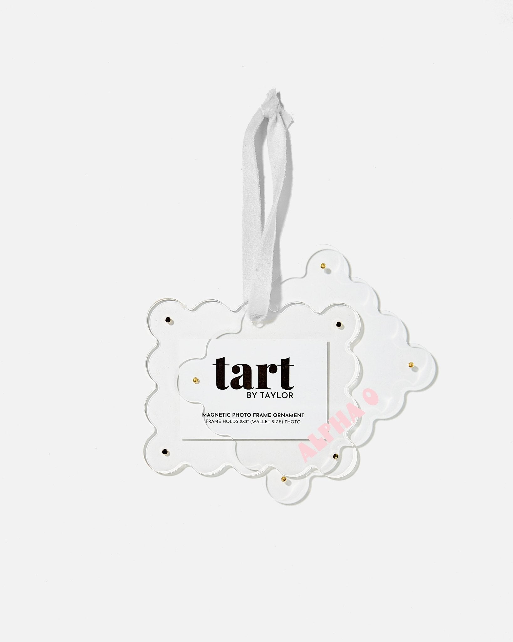 Alpha Omicron Pi Frame Ornament - Tart By Taylor