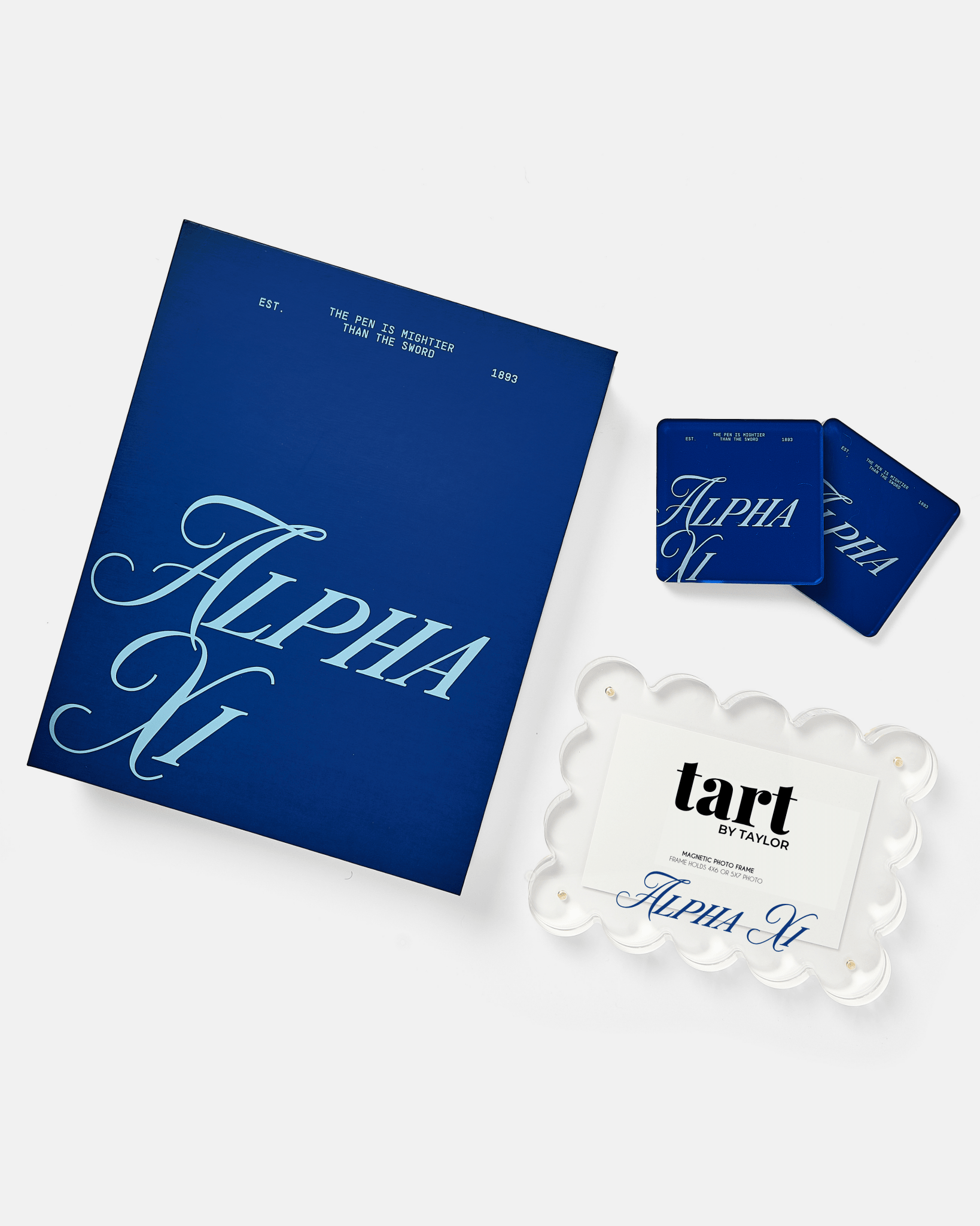 Alpha Xi Delta Coasters - Tart By Taylor