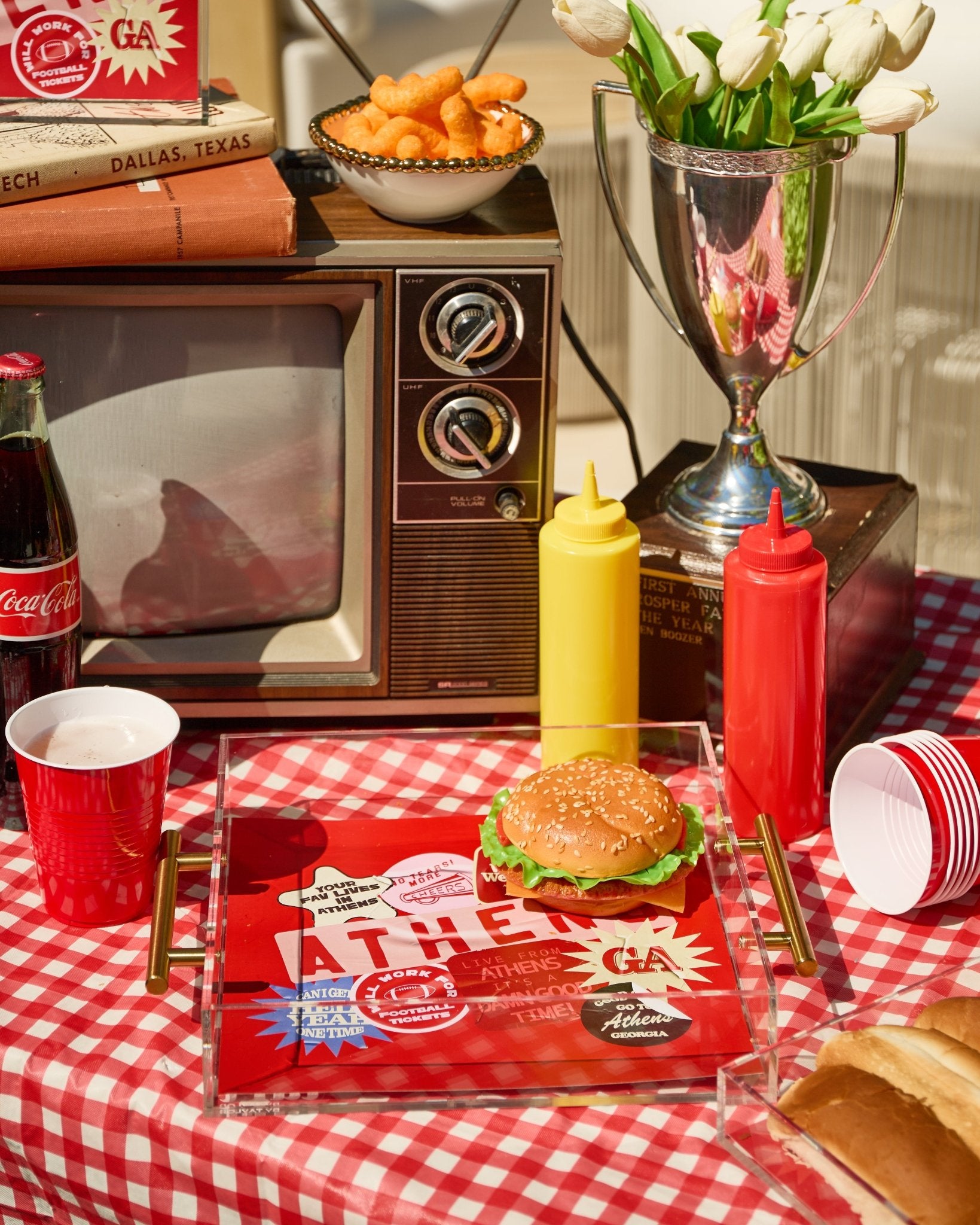 Athens Large Tray | Tailgate Collection - Tart By Taylor