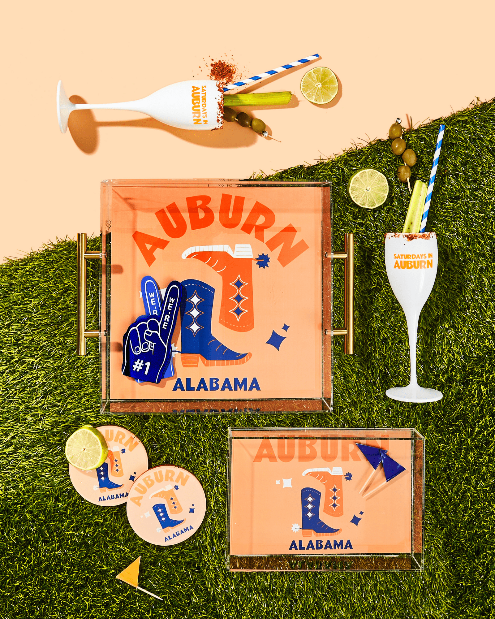 Auburn Large Tray - Thumbnail 2