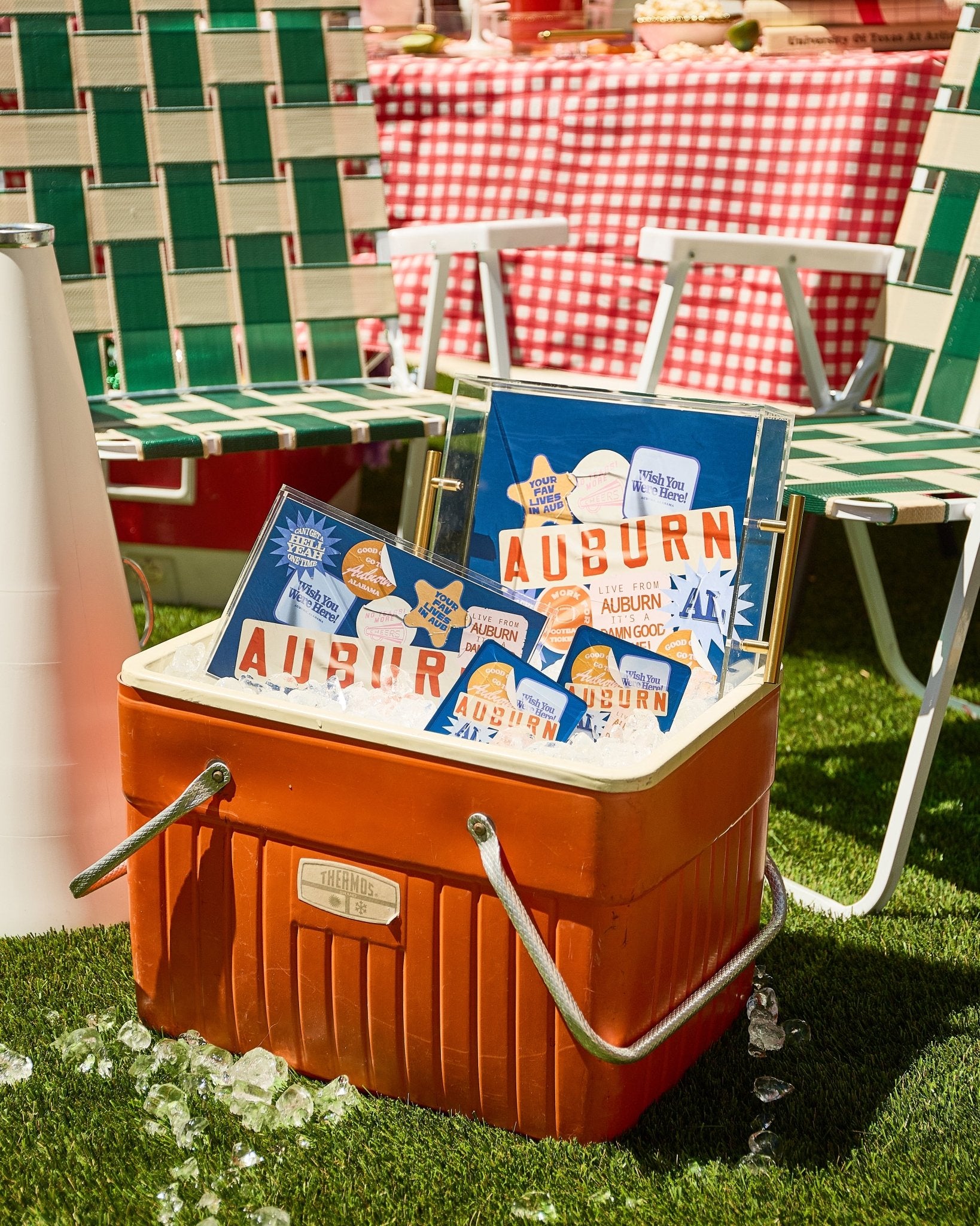 Auburn Large Tray | Tailgate Collection - Tart By Taylor