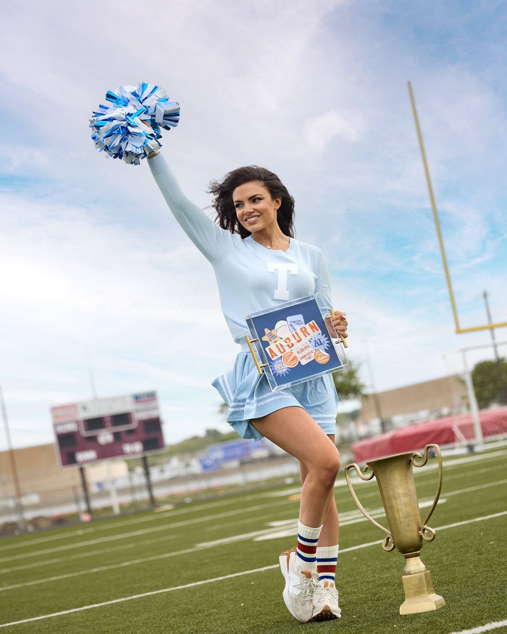 Auburn Large Tray | Tailgate Collection - Tart By Taylor