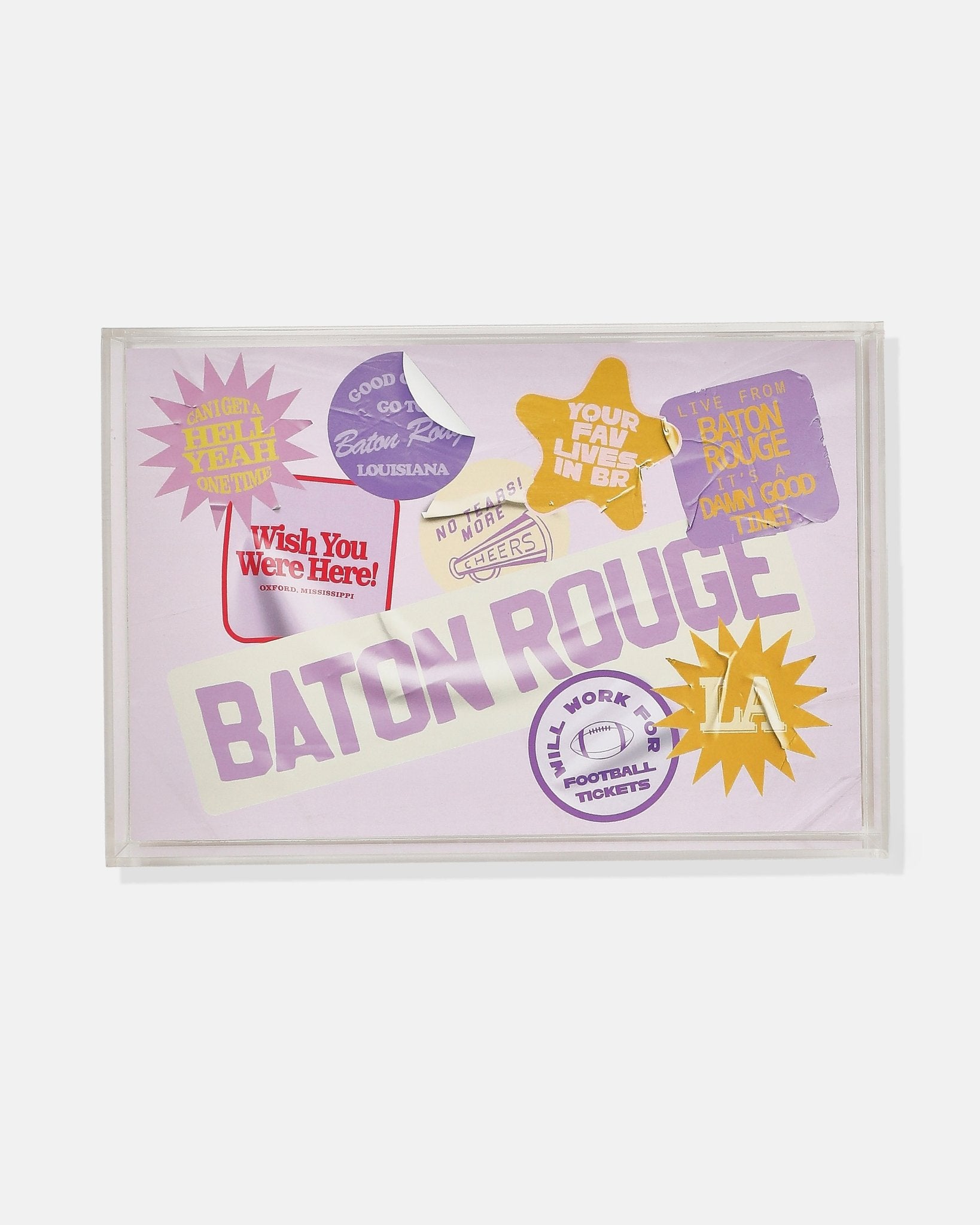 Baton Rouge Small Tray | Tailgate Collection - Tart By Taylor