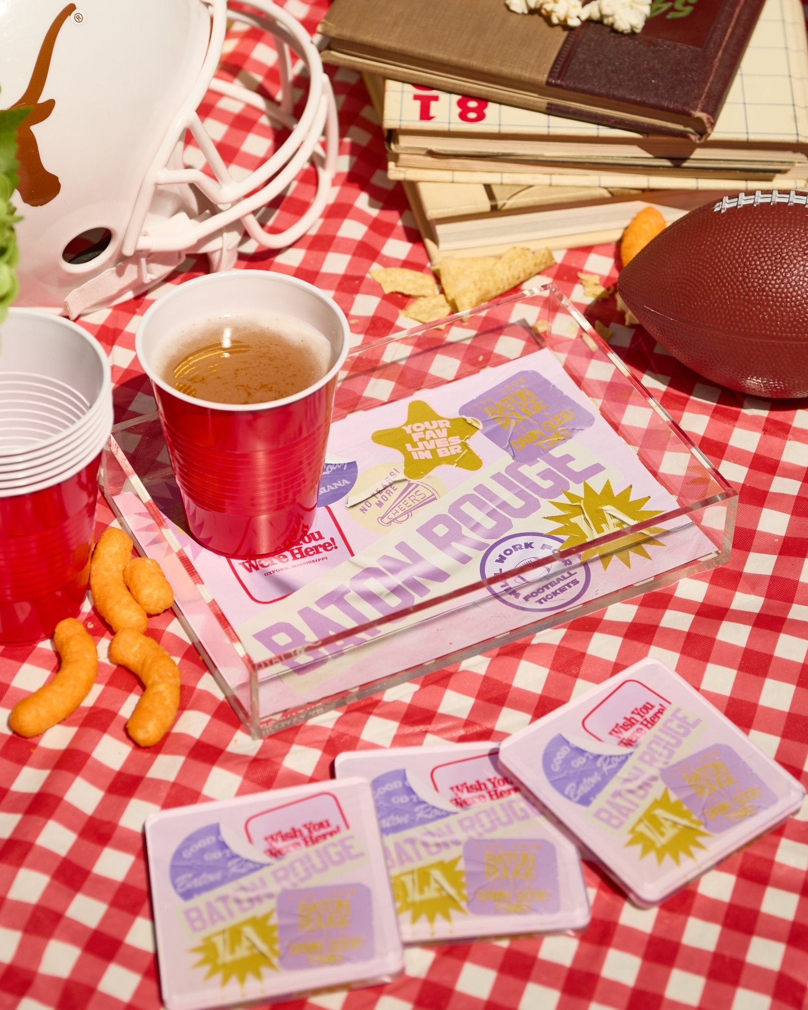 Baton Rouge Small Tray | Tailgate Collection - Tart By Taylor