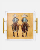 Beer For My Horses Large Tray - Tart By Taylor