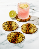 Bengal Print Coasters - Tart By Taylor