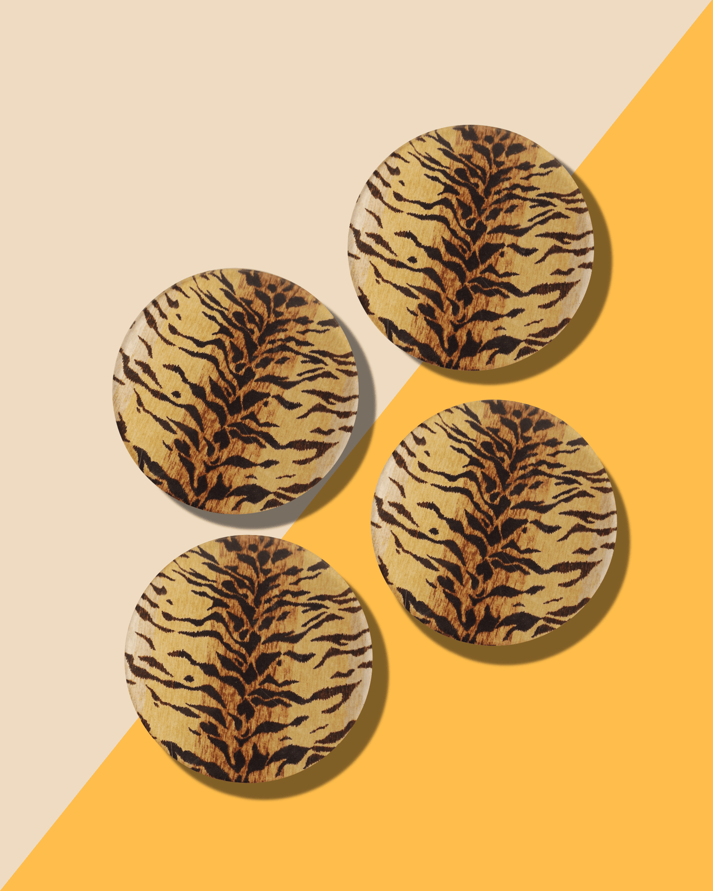 Bengal Print Coasters - Tart By Taylor