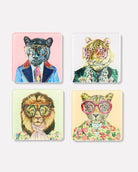 Big Cats | Set of 4 Coasters - Tart By Taylor