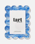 Blue Marbled Acrylic Picture Frame - Tart By Taylor