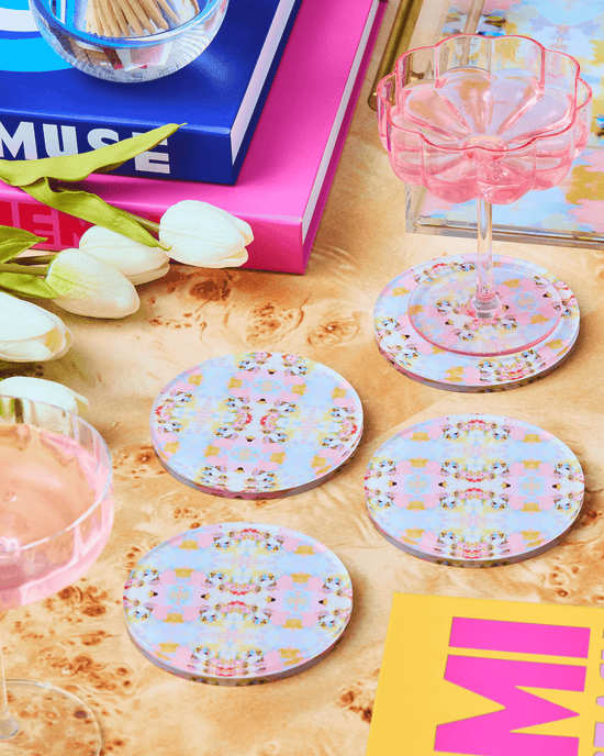 Brooks Avenue Pink | Laura Park x Tart Coasters - Tart By Taylor