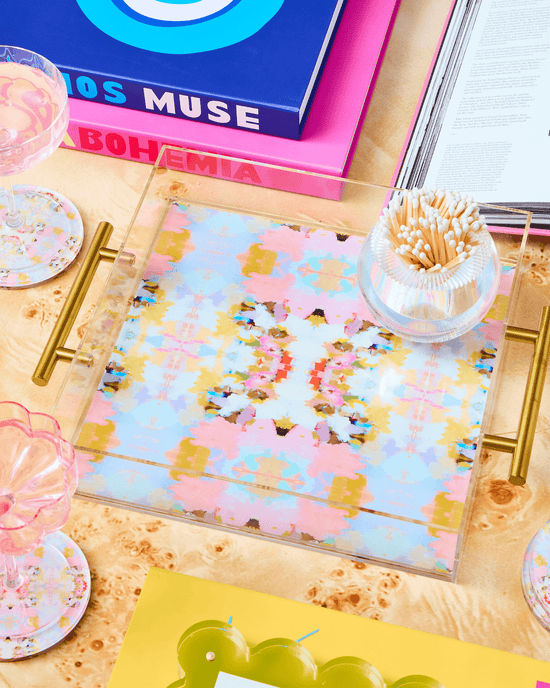 Brooks Avenue Pink | Laura Park x Tart Large Tray - Tart By Taylor