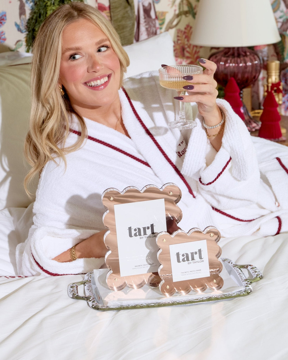 Brown Chrome Mini Acrylic Picture Frame - Tart By Taylor