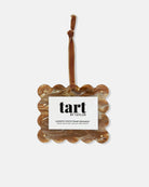 Brown Marbled Frame Ornament - Tart By Taylor