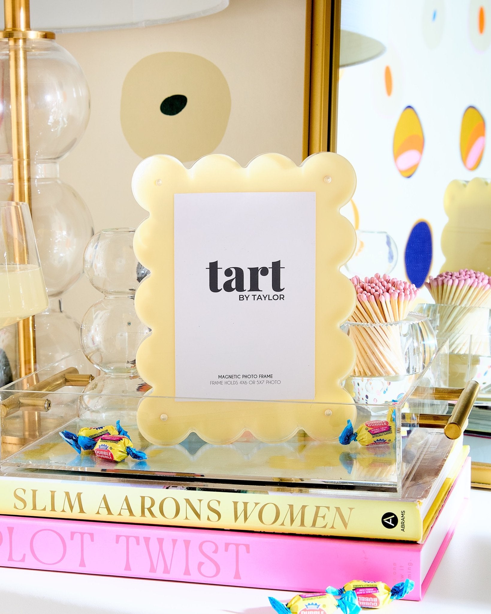 Butter Yellow Acrylic Picture Frame - Tart By Taylor