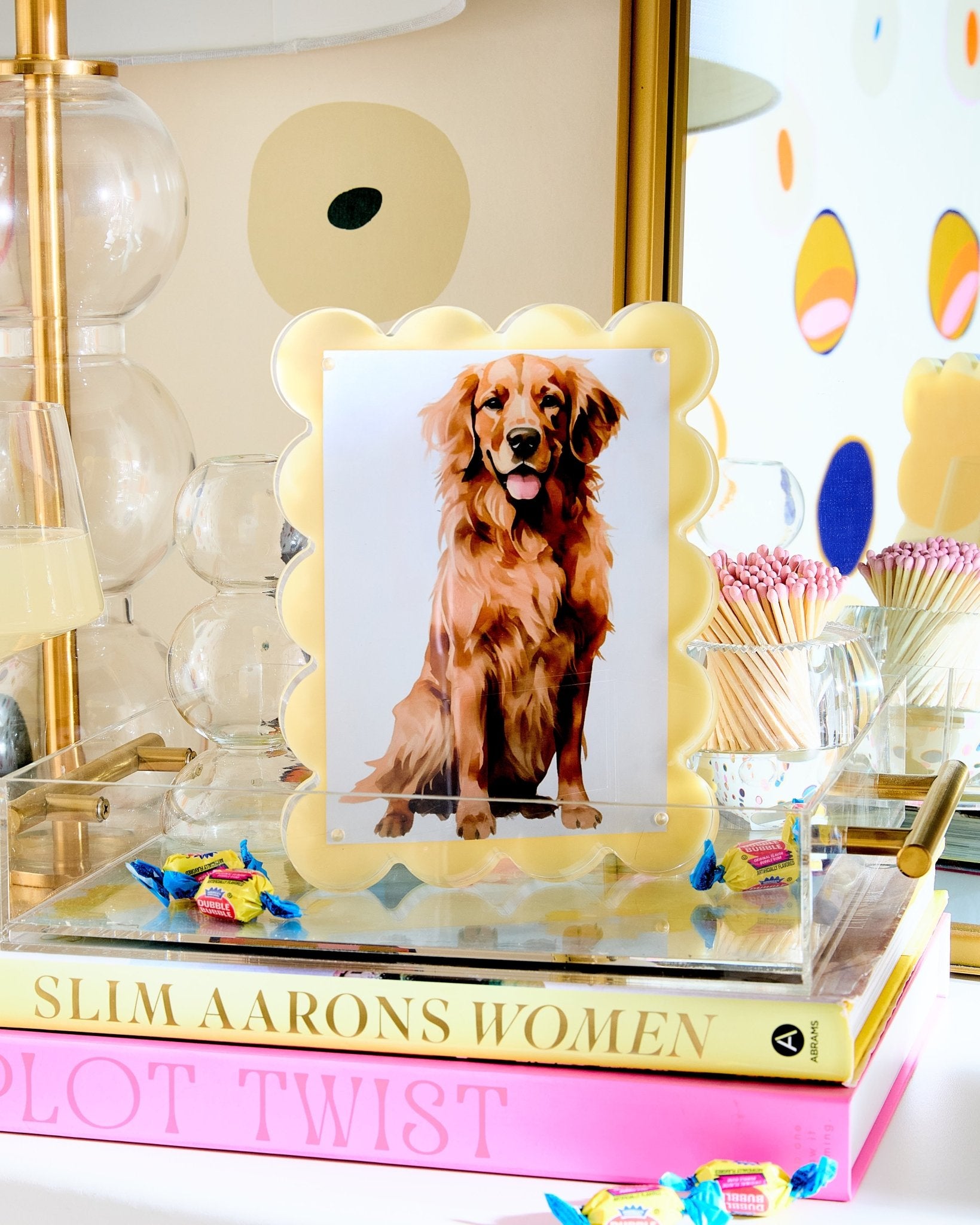 Butter Yellow Acrylic Picture Frame - Tart By Taylor