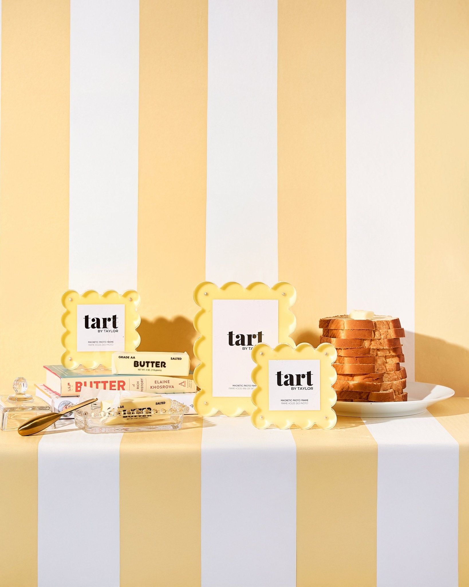 Butter Yellow Acrylic Picture Frame - Tart By Taylor